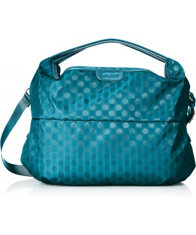 Polka Dots Y01-07-02 Round 2-Way Tote Medium Bule $49.78 Totes