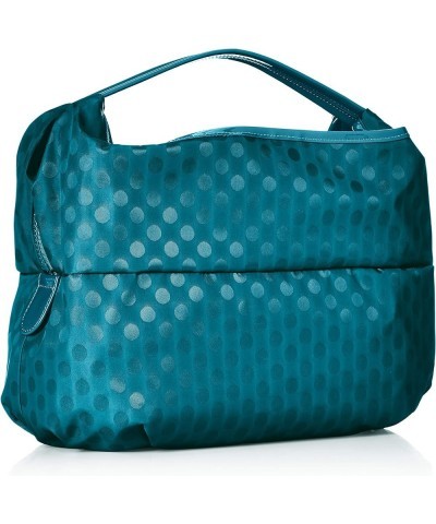 Polka Dots Y01-07-02 Round 2-Way Tote Medium Bule $49.78 Totes