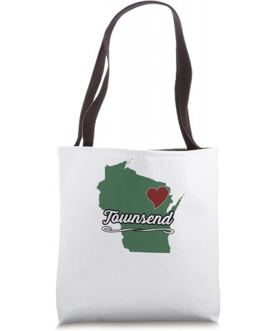 TOWNSEND - Wisconsin | WI USA - City State Souvenir - Tote Bag $15.90 Totes