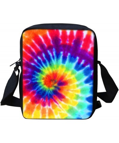 Animals Face Small Crossbody Bags Shoulder Handbag Rainbow Tie Dye $8.39 Crossbody Bags