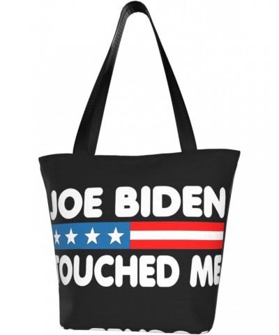 Joe Biden Touched Me Fashion Shoulder Bag Large Capacity For Man Or Woman $16.91 Totes