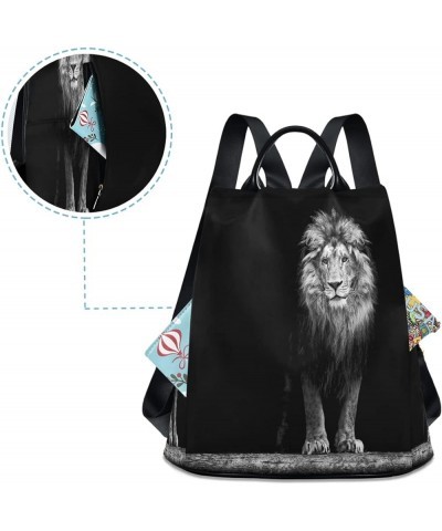 Beautiful Lion Women Backpack Anti Theft Back Pack Shoulder Fashion Bag Purse Multicolor15 $17.60 Backpacks