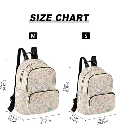 Old Chemistry Laboratory Casual Fashion Polyester Travel Rucksack Shoulder Bag Color Small $17.76 Backpacks