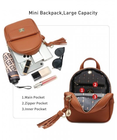 Backpack purse for women mini backpack - small backpack for women Pu leather backpack fashion backpack handbag for women cute...