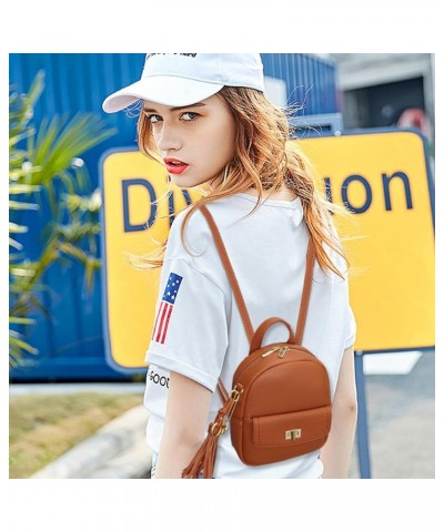 Backpack purse for women mini backpack - small backpack for women Pu leather backpack fashion backpack handbag for women cute...